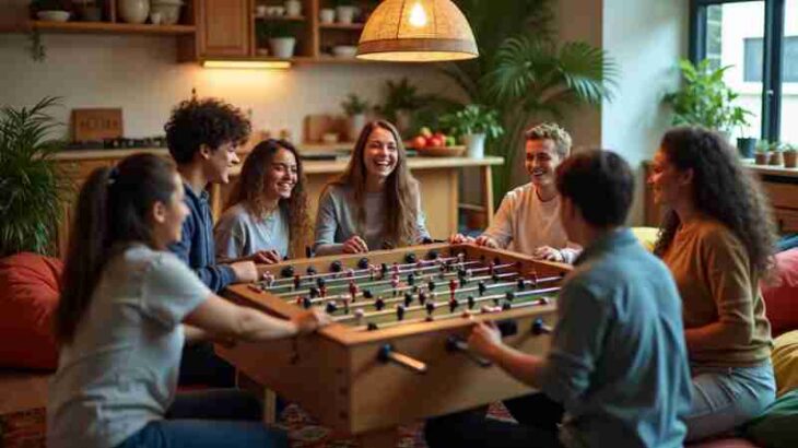 How Foosball Tables Bring Youth Together at CAMH Wellness Hubs, Concept art for illustrative purpose, tags: wie jugendgesundheits-hubs - Monok