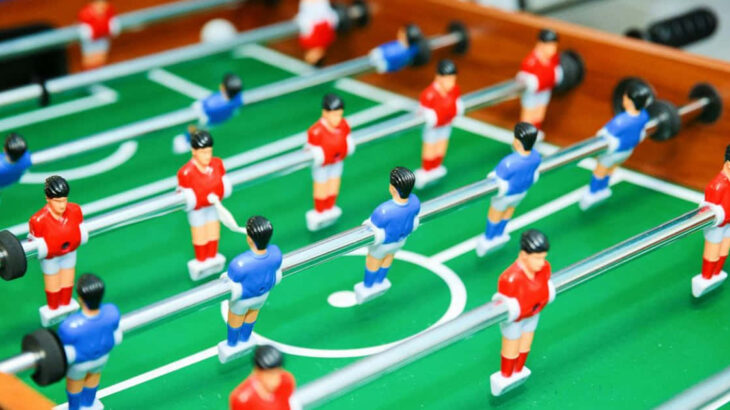 Prinzipien kontrollierter Leistung im wettkampforientierten Tischfußball